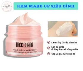 Kem Trang Điểm Treechada Thái Lan (Kem Lười 3in1) - Dưỡng Trắng, Nâng Tông, Cấp Ẩm 50g