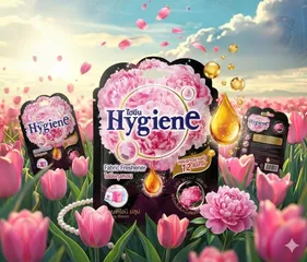 Túi thơm quần áo Hygiene hương hoa mẫu đơn Peony Bloom Thái Lan 8g