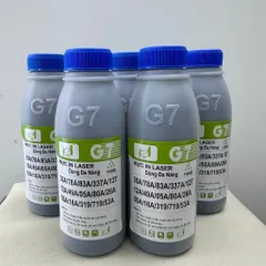 Mực đổ G7 Đa Năng dùng cho 12A/ 35A/ 78A/ 83A/ 337A/ 127/ 49A/ 05A/ 80A/ 26A/ 55A/ 16A/ 319/ 719/ 53A đậm đẹp, ít thải