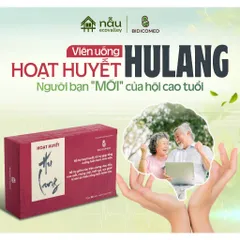 Hoạt Huyết Dưỡng Não Hulang Bidicomed - Hỗ trợ giảm đau đầu, hoa mắt, chóng mặt, mất ngủ, suy giảm trí nhớ - Hộp 30 viên