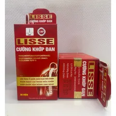 Cường khớp đan Lisse, hộp 30 viên, Hỗ trợ giảm nguy cơ thoái hoá khớp, giảm đau mỏi khớp.