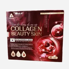 Viên bôi dưỡng da cao cấp COLLAGEN BEAUTY SKIN mờ thâm, ngừa lão hoá - Hộp 6 vỉ x 5 viên