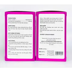 Men tiêu hóa viên Biodilis vinaphar 2 - hộp 100 viên