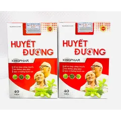 Tiểu đường Huyết Đường Kingphar 1-hộp 40 viên ,ổn định đường huyết,Ngăn Biến Chứng Tiểu Đường .
