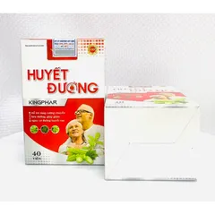 Tiểu đường Huyết Đường Kingphar 1-hộp 40 viên ,ổn định đường huyết,Ngăn Biến Chứng Tiểu Đường .