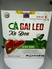 100 viên Giải độc gan CÀ GAI LEO XẠ ĐEN Morringa Detox Green Milk Thistle giúp bảo vệ gan cho người dùng nhiều rượu bia