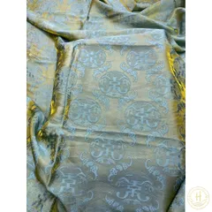 Áo dài họ Huỳnh [Lụa tơ óng thọ dơi]-tone Sang Trọng- vải may áo dài khổ 1.5m