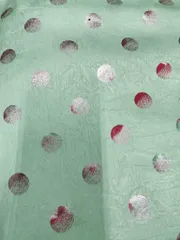 Áo dài họ Huỳnh [Lụa Dubai Chấm Bi]- TONE PASTEL - vải may áo dài khổ 1.5m