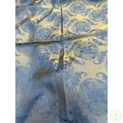 Áo dài họ Huỳnh [Lụa tơ óng thọ dơi]-tone Sang Trọng- vải may áo dài khổ 1.5m