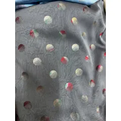 Áo dài họ Huỳnh [Lụa Dubai Chấm Bi]- TONE PASTEL - vải may áo dài khổ 1.5m