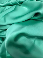 Áo dài họ Huỳnh [Lụa Tô Châu] -TONE XANH LÁ - Vải may áo dài khổ 1,5m