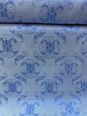 Áo dài họ Huỳnh [Lụa nha xá] [version Quý Phái] [vải may áo dài khổ 9 tấc] [Họa tiết Thọ Dơi]