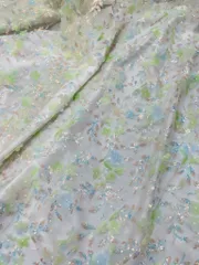 Áo dài họ Huỳnh [ Ren kim sa + Lót ] -Vải may áo dài khổ 1.5m
