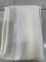 Áo dài họ Huỳnh [Lụa Tô Châu] -TONE TRẮNG - Vải may áo dài khổ 1,5m