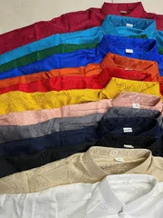 Áo dài họ Huỳnh [ÁO DÀI NAM MAY SẴN CAO CẤP] [chất liệu gấm cotton họa tiết vuông]