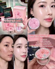 Cushion OHUI Hoa limited mua 1 được 3 lõi đi kèm CHÍNH HÃNG