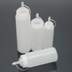 Bình Nhựa Đựng Tương, Sirup, Nước Sốt - Nhiều Dung Tích ( màu trắng ) 838801