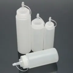 Bình Nhựa Đựng Tương, Sirup, Nước Sốt - Nhiều Dung Tích ( màu trắng ) 838801