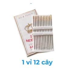 ( Túi 12 cây ) Kim khâu , may len DARNER Nhật - Mẫu đuôi vàng 7cm
