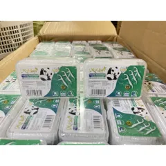 Tăm Chỉ Nha Khoa MyLan Sợi Chỉ Mảnh Hộp 60,  200 Cái Trắng Cao Cấp