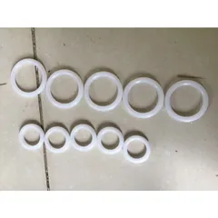 Combo 200 Vòng nhựa tròn đủ cỡ - móc rèm ,móc rido loại tròn