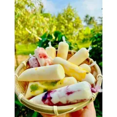 300  cái túi nilon sữa chua dài 4x16, túi đựng sữa chua, bọc đựng sữa chua, bì, túi làm kem, túi nilon 4x16