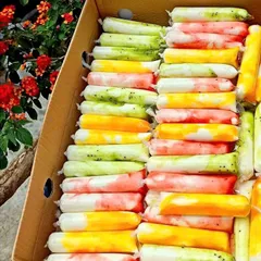 300  cái túi nilon sữa chua dài 4x16, túi đựng sữa chua, bọc đựng sữa chua, bì, túi làm kem, túi nilon 4x16
