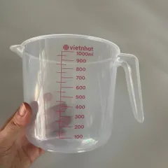 Bộ 3 ca đong chia vạch nhựa Việt Nhật 250ml, 500ml, 1000ml 838835