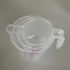 Bộ 3 ca đong chia vạch nhựa Việt Nhật 250ml, 500ml, 1000ml 838835