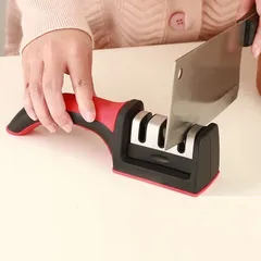 Dụng cụ mài dao 3 rãnh siêu bén - Mài dao 3 rãnh