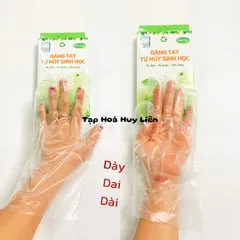 5 Hộp  Găng Tay Nilon Dùng 1 Lần Chất Lượng Cao