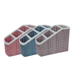 [Top Value] Khay nhựa tiện ích Việt Nhật NH151 4 ngăn để bàn cắm bút đựng đồ đa năng bền đẹp (5696)