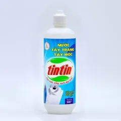 Combo 2 Chai Nước Tẩy Trắng, Tẩy Mốc Cực Mạnh Tin Tin Chai 500ml