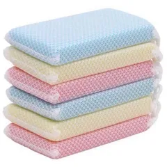 Set 7 mút rửa chén bát xuất nhật - Mút xốp rửa bát