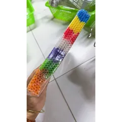 Combo 400 ống hút sắc màu/ ống hút nhựa màu trắng dài 22cm