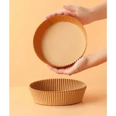 Set 100 giấy nến nồi chiên không dầu hình khuân bánh cực tiên lợi