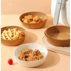 Set 100 giấy nến nồi chiên không dầu hình khuân bánh cực tiên lợi