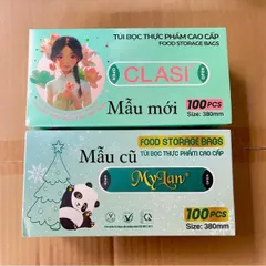 Sét 4 hộp màng bọc thực phẩm mylan (1 hộp 100 chiếc )