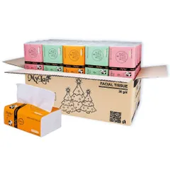 (Chính Hãng) Thùng 30 gói giấy ăn gấu trúc cao cấp MyLan Nhập Khẩu 300 tờ / gói 3 lớp mềm mịn, tiện lợi