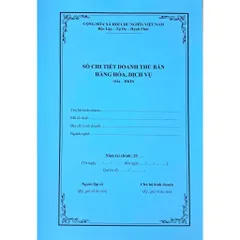 SỔ S1a - Sử dụng cho hộ kinh doanh dưới 500 triệu