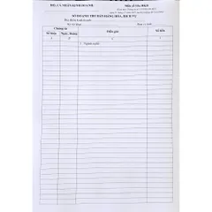 SỔ S1a - Sử dụng cho hộ kinh doanh dưới 500 triệu