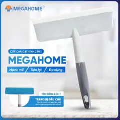 Cây gạt kính, gạt nước 2 in 1 cầm tay nhỏ gọn Megahome