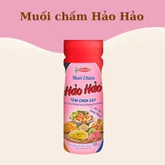 Muối HẢO HẢO - muối chấm Hảo Hảo tôm chua cay - muối chấm hoa quả chua cay lọ 120g