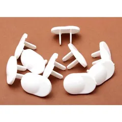 10 Nút bịt ổ điện hai chân an toàn - nút bịt ổ điện chống giật an toàn cho mọi nhà