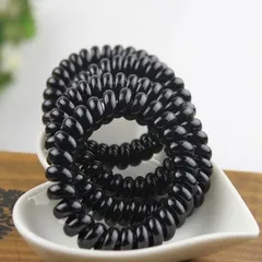 Sét 10 chun buộc tóc lò xo dai bền loại nhỏ, loại nhỡ, loại to