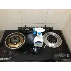 Dung dịch tẩy dầu mỡ tẩy xoong tẩy vỉ hút mùi tay bếp ga nước tẩy mỡ tẩy đa năng DR.C 500ml