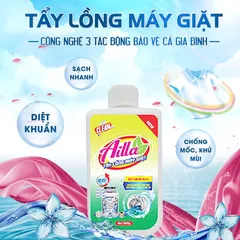 Bộ 3 Gồm 2 Siêu Tẩy Lồng Máy Giặt 300G + 1 Siêu Tẩy Gioăng Cao Su 100G
