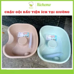 Chậu gội đầu tại giường cho người già, bà bầu, trẻ nhỏ Nhựa Việt Nhật