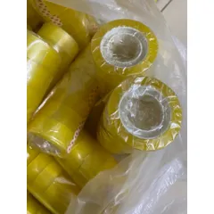 combo 10 cuộn băng dính văn phòng, băng dính bé dán làm hoa tạo hình