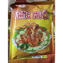 Bột rang muối - bột gà rang muối gói 450g